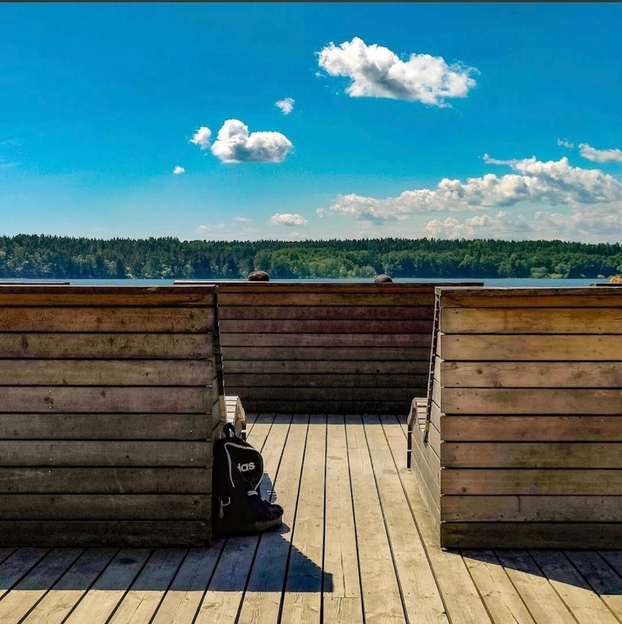 Close To The Metro And The Beach!!! With A View Of The Scandinavian Forest Sztokholm Zewnętrze zdjęcie